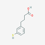 Structure of 3-MERCAPTOPHENYLBUTYRIC ACID