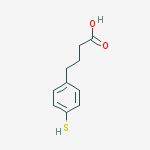 Structure of 4-MERCAPTOPHENYLBUTYRIC ACID