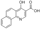 4-羟基苯并[H]3-喹啉羧酸结构式