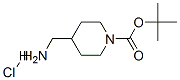 Structure of 1-BOC-4-AMINOMETHYL-PIPERIDINE HYDROCHLORIDE
