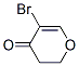 4H-PYRAN-4-ONE,5-BROMO-2,3-DIHYDRO-结构式