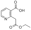 2 - (2-乙氧基- 2 -氧乙基)烟酸结构式