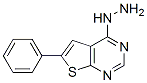 Structure of 4-HYDRAZINO-6-PHENYLTHIENO[2,3-D]PYRIMIDINE