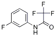2,2,2-Trifluoro-N-(3-fluoro-phenyl)-acetaMide结构式
