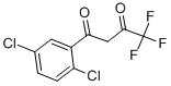 4,4,4-Trifluoro-1-(2,5-dichlorophenyl)-1,3-butanedione结构式