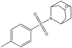 (1r,3r,5r,7r)-6-tosyl-2-oxa-6-azaadamantane结构式