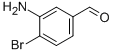 Structure of 3-AMINO-4-BROMO-BENZALDEHYDE