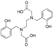 Structure of N,N'-DI(2-HYDROXYBENZYL)ETHYLENEDIAMINE-N,N'-DIACETIC ACID HCL