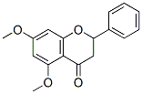 Structure of 5,7-DIMETHOXYFLAVANONE