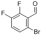 Structure of 6-BROMO-2,3-DIFLUOROBENZALDEHYDE