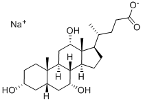 Structure of Sodium cholate