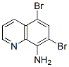 Structure of 5,7-Dibromoquinolin-8-amine
