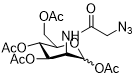 Structure of N-Azidoacetylmannosamine-tetraacylated