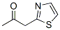 Structure of 2-Propanone, 1-(2-thiazolyl)- (9CI)