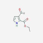 Structure of Ethyl 3-forMyl-1H-pyrrole-2-carboxylate