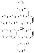 Structure of (S)-3,3-DI(ANTHRACEN-9-YL)-1,1-BINAPHTHYL-2,2-DIOL
