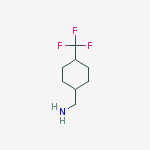 Structure of [[4-(TrifluoroMethyl)cyclohexyl]Methyl]aMine (cis- and trans- Mixture)