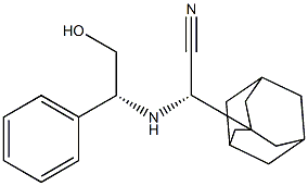 Structure of Tricyclo[3.3.1.13,7]decane-1-acetonitrile,.alpha.S)-