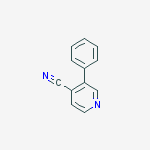 3-Phenylisonicotinonitrile结构式