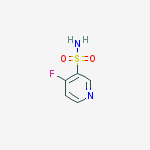 Structure of 3-PYRIDINESULFONAMIDE,4-FLUORO-