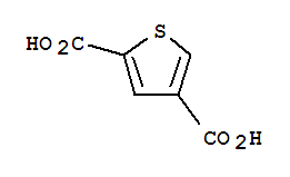 Structure of thiophene-2,4-dicarboxylic acid
