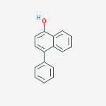 4-phenyl-1-Naphthalenol结构式