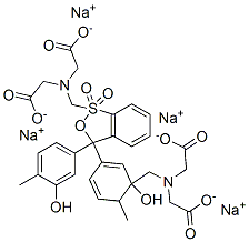 Structure of Xylenol orange tetrasodium salt
