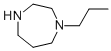 1-propyl-1,4-diazepane结构式
