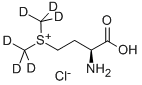 L-METHIONINE-D3 (S-METHYL-D3)-METHYL-D3 SULFONIUM CHLORIDE结构式