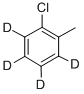 Structure of 2-CHLOROTOLUENE-3,4,5,6-D4