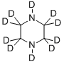 Structure of PIPERAZINE-D10