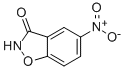 Structure of 1,2-BENZISOXAZOL-3(2H)-ONE, 5-NITRO-