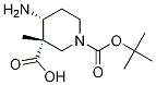 Structure of 1-tert-butyl 3-Methyl (3S,4R)-4-aMinopiperidine-1,3-dicarboxylate