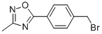 Structure of 5-[4-(Bromomethyl)phenyl]-3-methyl-1,2,4-oxadiazole
