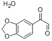 Structure of 3,4-(METHYLENEDIOXY)PHENYLGLYOXAL HYDRATE