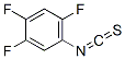 Structure of Benzene,1,2,4-trifluoro-5-isothiocyanato-