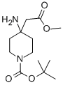 Structure of METHYL DL-2-(1-BOC-PIPERIDIN-4-YL)-BETA-GLYCINATE