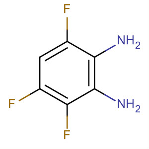Structure of 1,2-Benzenediamine, 3,4,6-trifluoro-