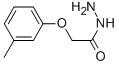 Structure of 2-(3-methylphenoxy)acetohydrazide(SALTDATA: FREE)