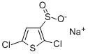 Structure of 2,5-DICHLOROTHIOPHENE-3-SULFINIC ACID SODIUM SALT