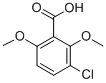Structure of 3-CHLORO-2,6-DIMETHOXYBENZOIC ACID, 97