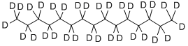 Structure of N-PENTADECANE-D32