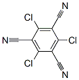 2,4,6-Trichlorobenzene-1,3,5-tricarbonitrile结构式