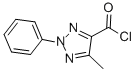 Structure of 5-METHYL-2-PHENYL-2H-1,2,3-TRIAZOLE-4-CARBONYL CHLORIDE
