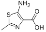 Structure of 4-Thiazolecarboxylic  acid,  5-amino-2-methyl-