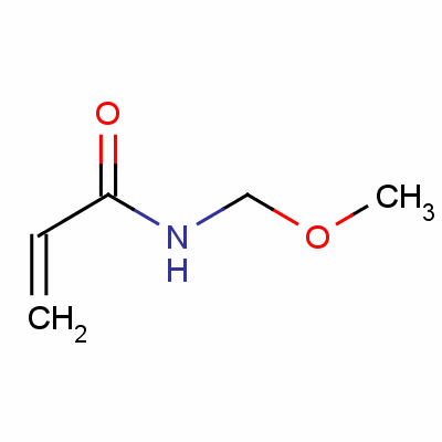 Structure of N-(methoxymethyl)acrylamide
