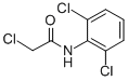 2-氯-N-(2,6-二氯苯基)乙酰胺结构式