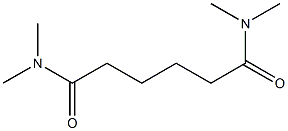 Structure of N,N,N',N'-tetraMethylhexanediaMide