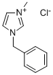 Structure of 1-BENZYL-3-METHYLIMIDAZOLIUM CHLORIDE