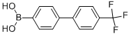 Structure of 4-(TRIFLUOROMETHYL)-4-BIPHENYLBORONIC ACID